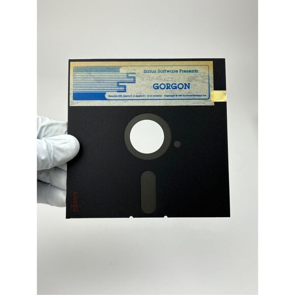 1981 Gorgon Game by Nasir of SIRIUS Software for Apple II & Apple II Plus DL2447 - Picture 4 of 5